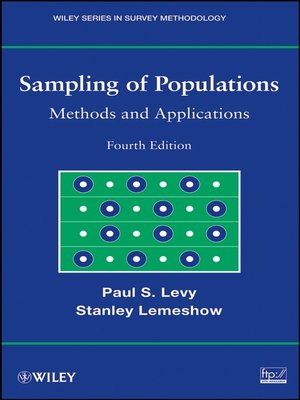cover image of Sampling of Populations